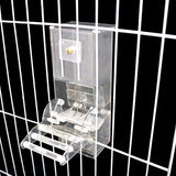 1 pcs Bird automatic Feeder The whole cast, durable Capacity 400g For aviculture enthusiasts Bebederos Aves Bird Supplies
