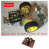 10Pcs Dual H-Bridge DC Stepper 1.5A 2 Way DC Motor Driver Module Replace Stepper L298N For Smart Car Power