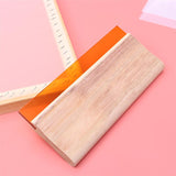 1 Set of 19Pcs Screen Printing Kit DIY Printing Tools Silk Screen Printing Frame Squeegees Inkjet Transparency Film Mask Tape
