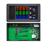 0.28inch DC 0-100V 10A LED Digital Voltmeter Ammeter Wattmeter Voltage Current Power Supply Energy Meter Detector Tester Monitor