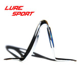 LureSport 4pcs Heavy Duty LRX guide one-piece frame Blue Ring Rainbow Ring Fishing Rod Building component Repair DIY Accessory