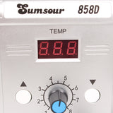 858D Soldering Station LED Digital Display Adjustable Temperature 110V 220V BGA Rework SMD SMT Soldering Repair Tool