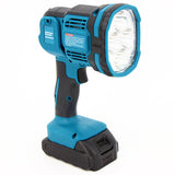 Rechargeable LED Light with Infrared Warning Light Outdoor Folding Emergency Light with Battery and Charger for Camping Working