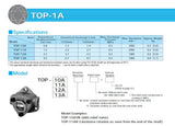 TOP Series Trochoid pump TOP-10A TOP-11A Triangle pump TOP-12A TOP-13A small gear oil pump for lubrication