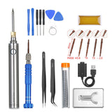 5V 8W Soldering Iron Wireless Charging Mini Portable Battery With Usb Tool H0 Electric Soldering Irons Welding Equipment