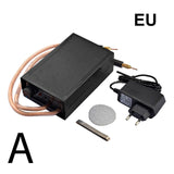 8000W 9600mA Mini Spot Welder Machine DIY Kit 18650 Battery Spot Welding Pen Tool 100-240V 1200A Black 15*9.8*5cm