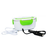 Portable Car Truck Electric Heating Lunch Box Travel Food Warm Heater Storage Container Stainless Steel Rice Cookers Box Warmer