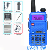 Original Baofeng UV 5R 10KM CB Ham Radio Station Two-way Amateur VHF Powerful 8W /5W UV-5R Walkie-talkie Hunting Radios