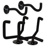 Guitar Wall Hanger Horizontal Guitar Wall Mount Guitar Hanger Holder for Electric Guitar/Acoustic Guitar/Bass/Ukulele