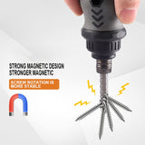 12 In 1 Cross Multi-Function Telescopic Bit Mini Screwdriver Ratchet Dual-Purpose Screwdriver Repair Hand Tool Household