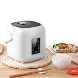 Mini Portable Rice Cooker 2L Intelligent Electric Cookers Food Steamer Cooking Pot Fast Heating Lunch Box 24H Appointment