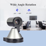 Smart PTZ 4MP HD 4x 10x Optical Zoom Video Conference Camera With Bluetooth Omnidirectional Microphone USB Remote Control