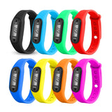 1PCs Sport Smart Wrist Watch Bracelet Display Fitness Gauge Step Tracker Digital LCD Pedometer Run Step Walking Calorie Counter