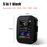 Intelligent Digital Air Quality Detector CO2 Sensor Meter Humidity Gas Analyzer Tester For Agriculture Greenhouse Warehouse Home
