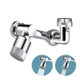 1080 Degree Rotatable Splash Filter Faucet Universal Kitchen Water Faucet Extender Sprayer Sink Extension Hand Washing Device
