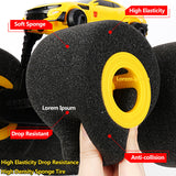 RC Car Stunt Elasticity Sponge Remote Control Car Tire Big Foot Flip 360 Degree Rotation Climbing Anti-collsion Electric Toy Boy