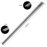 Lightweight Titanium Chopsticks Camping Chopsticks for Noodles Rice Cutlery Cookware for Home Outdoor Camping Hiking Picnic