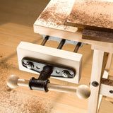 Cabinet Maker's Vise Woodworking Bench 7 Inch Heavy Duty Clamp Cast Steel Wood Work Table Clamping Vises