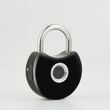 Waterproof Smart Padlock Tuya Bluetooth Mini Portable Biometric Fingerprint Padlock With USB Keys Anti-theft Cabinet Door Lock