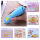 Drawing 3D Printer Pen Educational Toys Holder Stand Bracket Base Mat PC Holder Mount for 3D Printer Pens Random Color