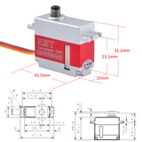 KST DS589MG 9.2KG Swashplate Micro Digital Servo For Goblin 500 / 500 Sport RC Helicopter RC Car Robot Arm Airplane Parts