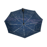 2021 Creative Automatic 12 Constellation Universe Galaxy Space Stars Umbrella Map Starry Sky Folding Umbrella Parasol For Women