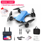 Mini Foldble Drone 4K/1080P HD Dual Camera Professional Aerial Photography Quadcopter FPV Helicopter Toy Vedio Recording