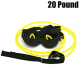 Hot Adjustable Swim Training Resistance Elastic Belt Swimming Exerciser Safety Rope Latex Tubes Various Specifications Styles