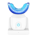 Sonic Vibration Electric Toothbrush U-Shaped Silicone Automatic Waterproof Blue Light Teeth Whitening Brush Food grade silicone
