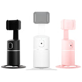 Smart AI Motion Tracking Camera Gimbal Stabilizer, 360Â° Rotary Phone Mount Bracket Q81E