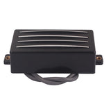 Quad Hot Rails Humbucke Pickup For Electric Guitar/ Cigar Box Guitar - Black