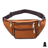 1pc Waist Pack Men's Casual Bag Travel Purse Waterproof Belt Zipper Tactical Outdoor Sport Fanny Multifunction Phone Pocket