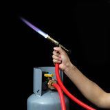 Gas Self Ignition Turbo Torch with Hose Solder Propane Welding for Plumbing Air Conditioning