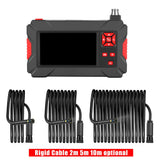 2020 Dual Lens Industrial Endoscope HD Camera 1080p Boroscope Pipe Inspection Camera Flexible Camera Snake with 4.3 inch Screen