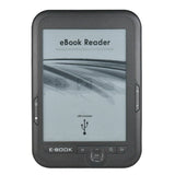 New 6 Inch 16GB Ebook Reader E-Ink Capacitive E Book Light Eink Sn E-Book E-Ink E-Reader MP3 with Case, WMA PDF HTML