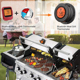 Wireless Bluetooth Barbecue Electronic Smart Oven Thermometer Kitchen Food Barbecue Thermometer
