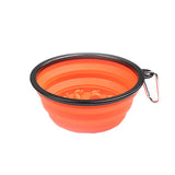 350/1000ml Large outdoor dog Silicone Folding Bowl Portable Water Bowl For Dogs Puppy Food Collapsible Pet Feeder Dish Bowl toy