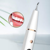 Electric Sonic Dental Scaler Oral Teeth Tartar Remover Plaque Stains Cleaner Calculus Removal Teeth Whitening Portable with LED
