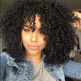 Chemical fiber wig small curl wig headgear
