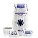 3in1 women epilator electric female face hair removal lady shaver bikini trimmer body depilatory leg rechargeable depilation