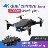 New Drone 4k Double Camera HD WIFI Drone four-axis Aircraft RC Helicopter With Camera