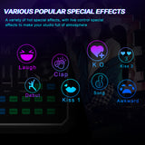 M8 Sound Card Digital Sound Card Live Mixer Microphone Mixer Is Suitable for Live Singing Equipment K Song Recording