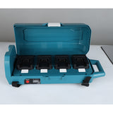 Portable Power Supply Backpack Lithium Battery Backpack, Capacity For Four Lithium-Ion Batteries For Makita 18V Battery