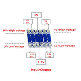 10pcs 4 Channels IIC I2C Logic Level Converter Bi-Directional Module 3.3V to 5V Shifter for Arduino