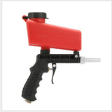 Adjustable Sandblasting Gun Portable Sand Blaster Sand Blasting Machine Gravity Small Handheld Pneumatic Blasting Gun Set