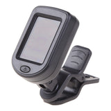 Portable Digital Clip-on Electric Tuner for Guitar Chromatic Bass Violin Ukulele Foldable Acoustic Tuning Device Musical