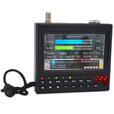 4.3 Inch Portable Digital Satellite Finder And Monitor Full HD DVB-S Sat Finder Meter KPT-268AH 5.0-EU Plug