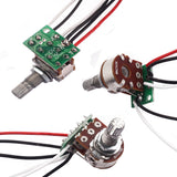 3 Band AMP EQ Preamp Circuit Bass Guitar Wiring Harness Bass Pickup Guitar Parts Accessories