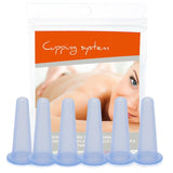 6 PCS Facial Cup Set Ventosas De Succion Masajes Facial Silicone Massage Cups Face Lifting Massager Beauty Suction Cups Kit