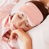 100% Natural Silk Sleeping Eye Mask Shade Soft Sleep Mask Eye Patch Breathable Eyeshade Sleeping Bandage on Eyes For Sleeping
